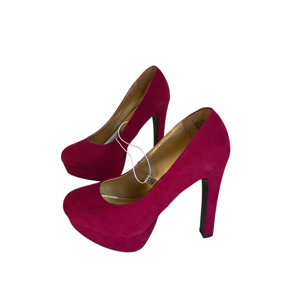 Mossimo Paisley Pink Platform Pumps Heels Women’s Size 7 Y2K NWT